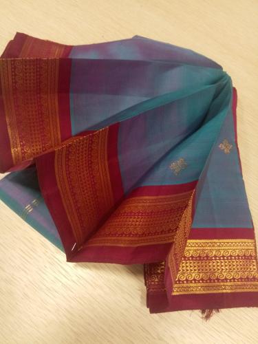 Thirubhuvanam Pure Zari Silk Saree 5 50 mts